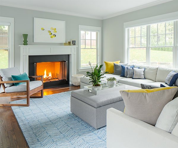 Living room interior design